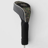 Militärische Jäger, Initial Monogramm der Army Gre Golf Headcover (angewinkelt)