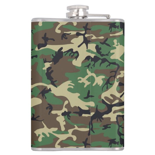 Militärische Kampagne Flachmann (Rückseite)