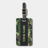 Militärische Kampagne Gepäckanhänger (Vorderseite vertikal)