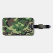 Militärische Kampagne Gepäckanhänger (Rückseite horizontal)