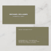 MILITÄRISCHE Karte (Vorne/Hinten)