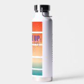 Militärische Lila militärische Kinder Trinkflasche (Links)