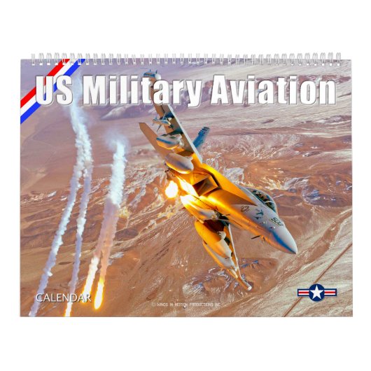 MILITÄRISCHE LUFTFAHRT DER USA KALENDER (Titelbild)