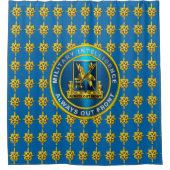 Militärische Nachrichtendienste Duschvorhang (Vorderseite)