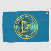 Militärische Nachrichtendienste Golfhandtuch (Horizontal)