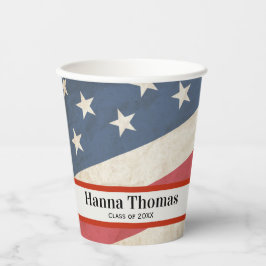 Militärische Patriotische Graduierungspartei der U Pappbecher