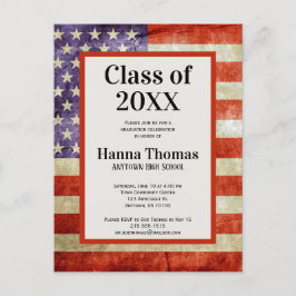 Militärische Patriotische Graduierungspartei der U Postkarte