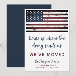 Militärische PCS bewegen Wir haben die amerikanisc Ankündigung