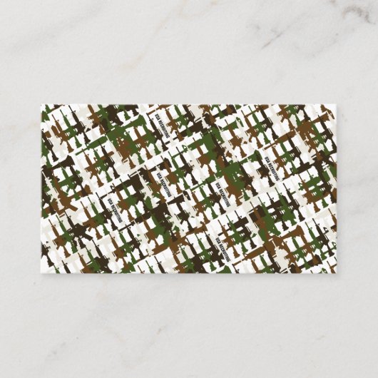 Militärische Rekrutierung der Streitkräfte USA Rek Visitenkarte (Vorderseite)