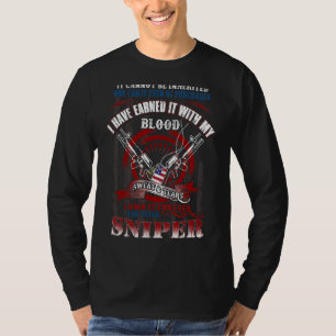 Militärische Scharfschütze T-Shirt