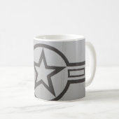 Militärische Star-Tasse Kaffeetasse (VorderseiteRechts)