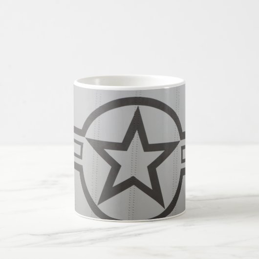 Militärische Star-Tasse Kaffeetasse (Mittel)