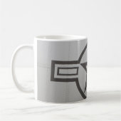 Militärische Star-Tasse Kaffeetasse (Links)