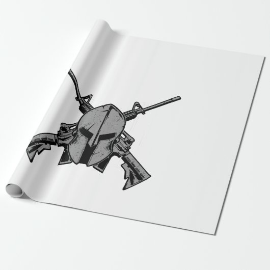 Militärische Stärke Geschenkpapier (Ungerollt)