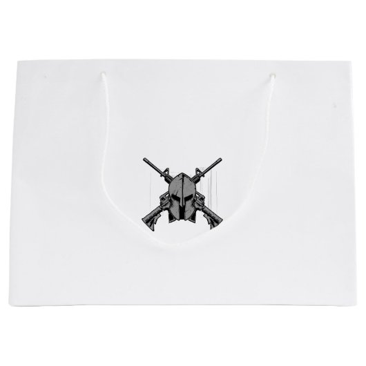 Militärische Stärke Große Geschenktüte (Vorderseite)