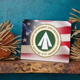 Militärische Stationierung Fotoplatte