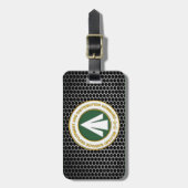 Militärische Stationierung Gepäckanhänger (Vorderseite vertikal)