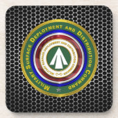 Militärische Stationierung Getränkeuntersetzer (Vorderseite)