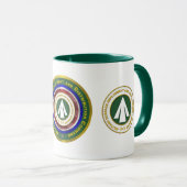 Militärische Stationierung Tasse (VorderseiteRechts)