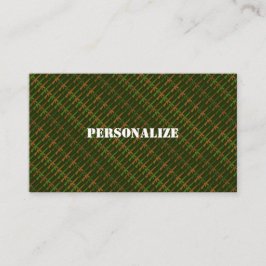 Militärische Streitkräfte Rekrutierer Camouflage G Visitenkarte