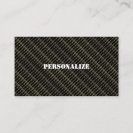 Militärische Streitkräfte Rekrutierer Camouflage G Visitenkarte