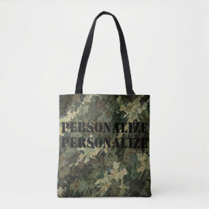 Militärische Streitkräfte Stil Camouflage Black Hu Tasche