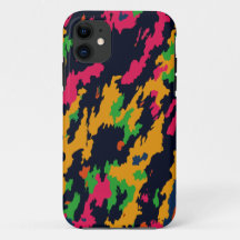 Militärische Streitkräfte Stil Camouflage Neon Nig