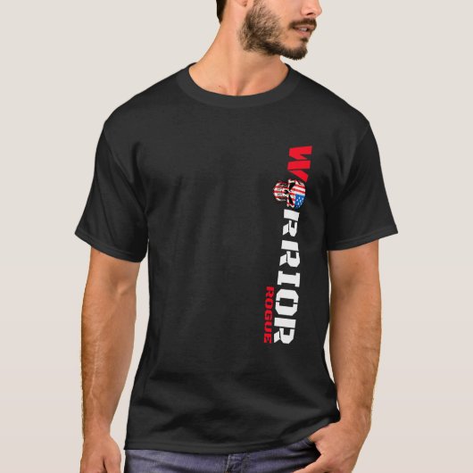 Militärische Streitkräfte trainieren Bad Boy Tough T-Shirt (Vorderseite)