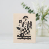 Militärische Symbole | Marsden Hartley Postkarte (Stehend Vorderseite)