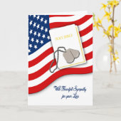 Militärische Sympathiekarte Karte (Gelbe Blume)