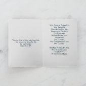 Militärische Sympathiekarte Karte (Innenseite)