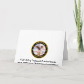 Militärische Sympathiekarte Karte (Rückseite)