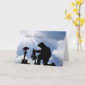 Militärische Sympathiekarte Karte (Gelbe Blume)