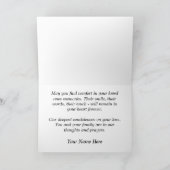 Militärische Sympathiekarte Karte (Innenseite)