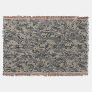 Militärische Tarnkampouflage khaki grün Decke