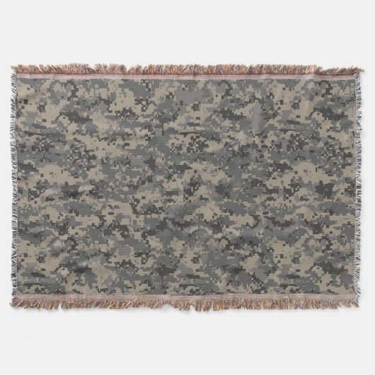 Militärische Tarnkampouflage khaki grün Decke (Vorderseite)