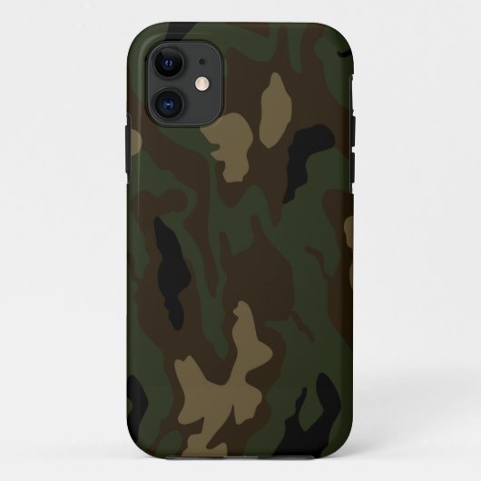 Militärische Tarnmuster Armeesolduniform k Case-Mate iPhone Hülle (Rückseite)