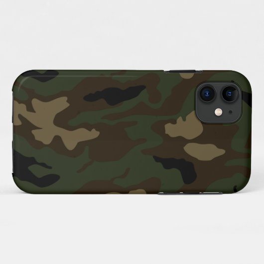 Militärische Tarnmuster Armeesolduniform k Case-Mate iPhone Hülle (Rückseite (Horizontal))