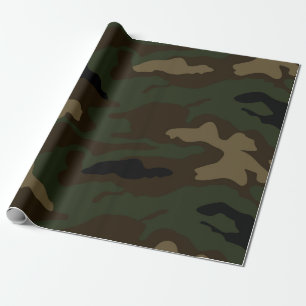 Militärische Tarnmuster Armeesolduniform k Geschenkpapier