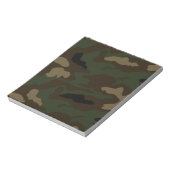 militärische Tarnmuster Notizblock (Rotiert)