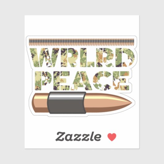 Militärische Tarnung der Welt Aufkleber (Blatt)