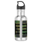 militärische Tarnung Edelstahlflasche (Rückseite)