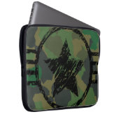 militärische Tarnung Laptopschutzhülle (Vorne Rechts)