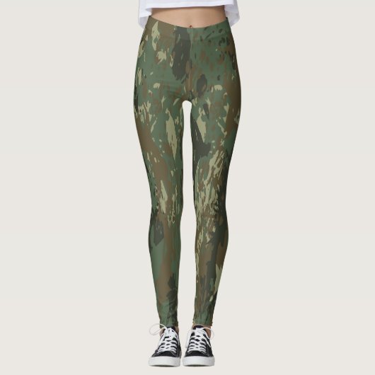 militärische Tarnung Leggings (Vorderseite)