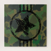 militärische Tarnung Puzzle (Horizontal)