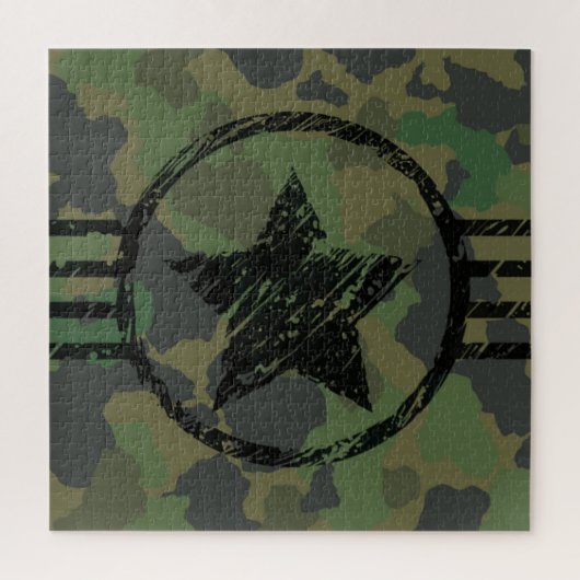 militärische Tarnung Puzzle (Vertikal)