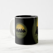 Militärische Tribute Cup Tasse Krieg Frieden, dami (Vorderseite Links)