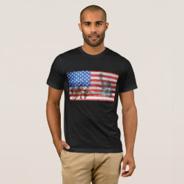 Militärische Unterstützung des US-amerikanischen S T-Shirt