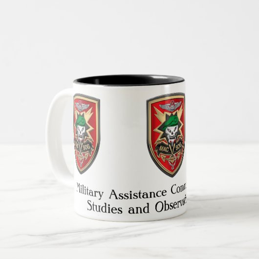 Militärische Unterstützungskommandos, Vietnam - St Zweifarbige Tasse (Vorderseite Links)