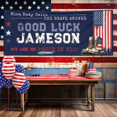 Militärische US-Flaggenstiefel 2,5x6 gehen weg vom Banner